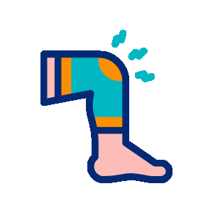 knee pain support and physiotherapy treatment